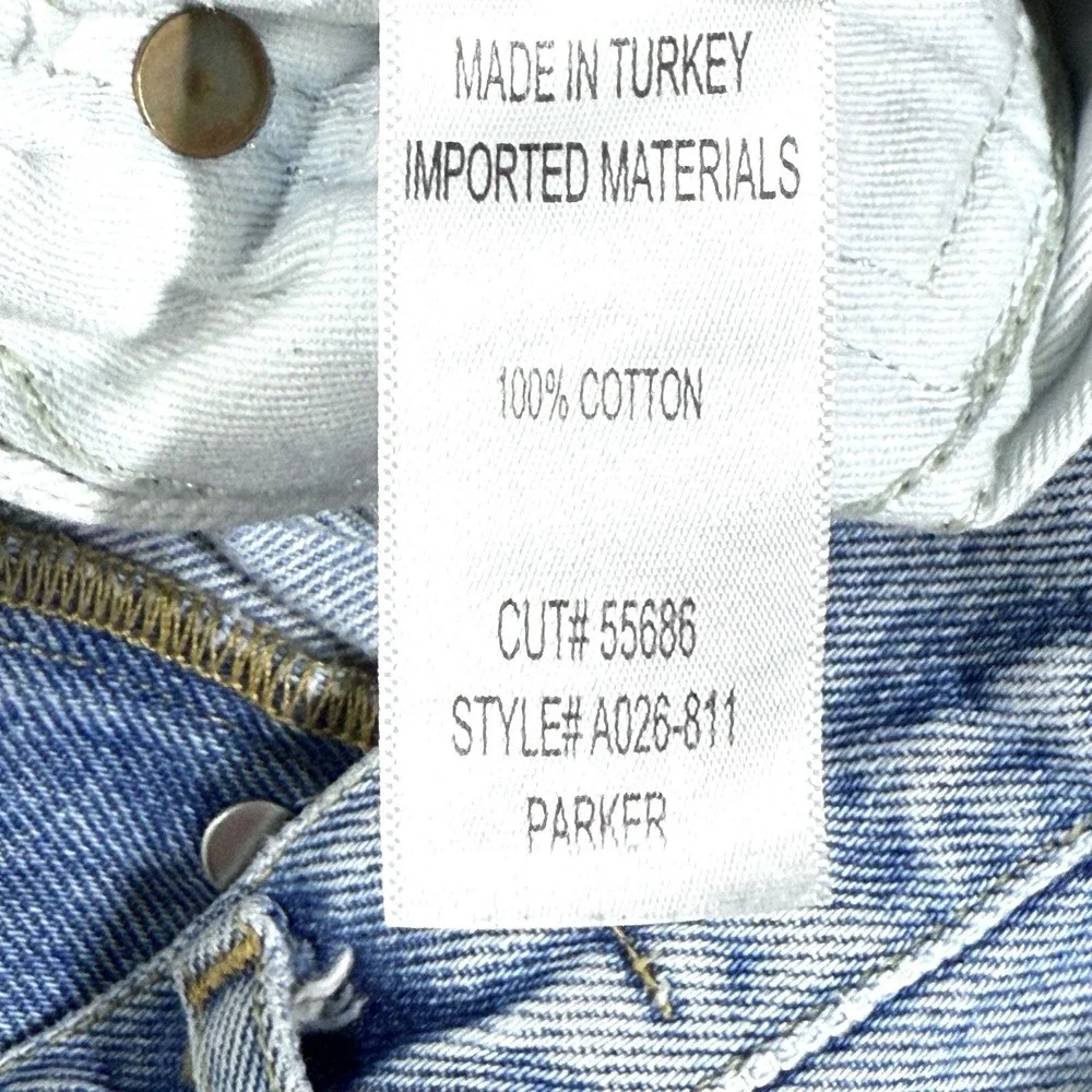 Agolde Shorts Womens 29‎ Parker Vintage Cut Off Denim Swapmeet Wash Button Fly
